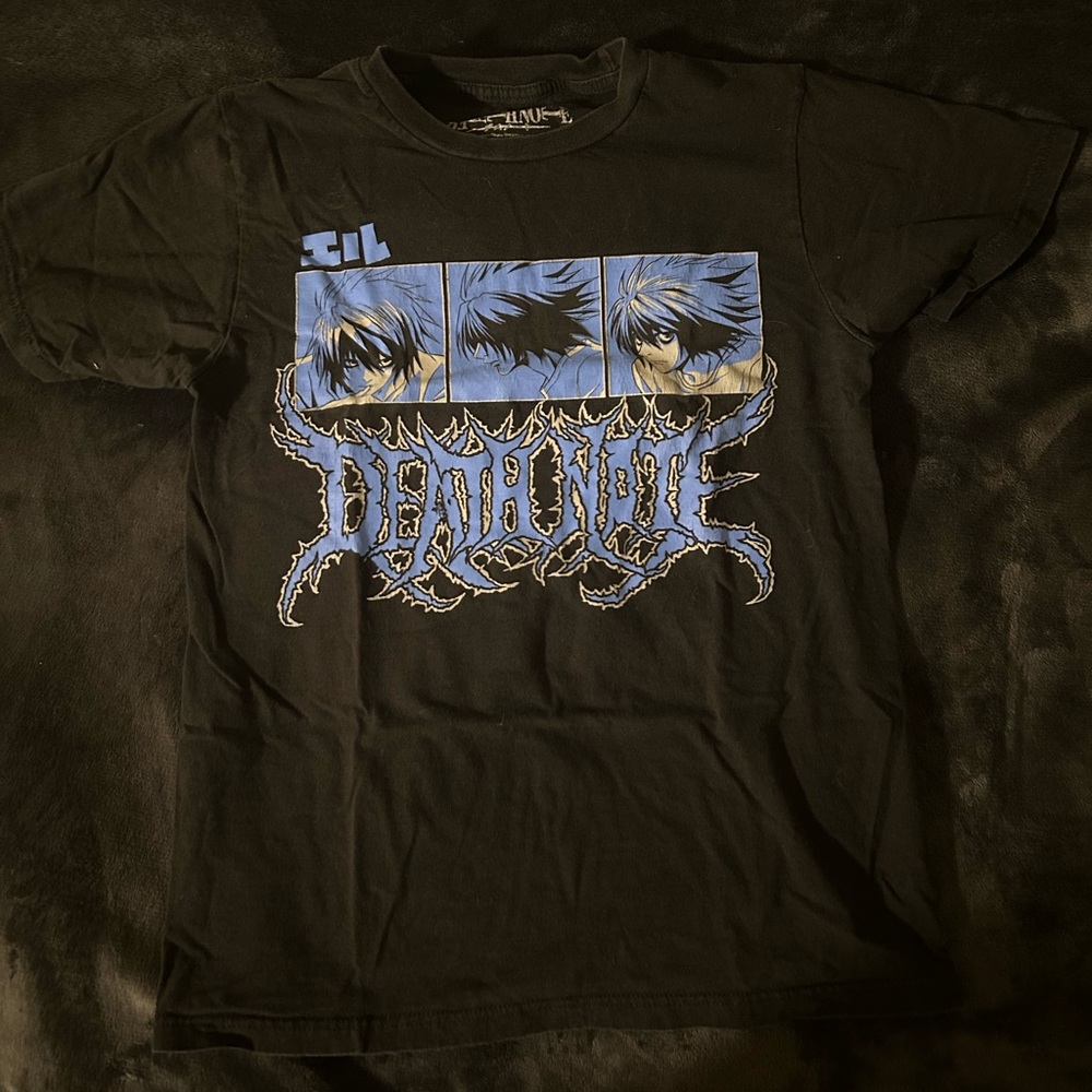 Death note metal inspired t-shirt